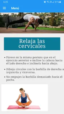 Ejercicios de flexibilidad android App screenshot 3